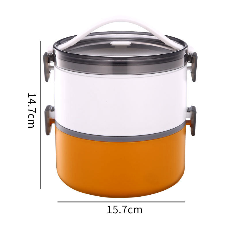 Microwaveable Japanese-style Lunch Box Multi-layer