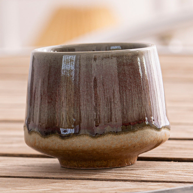 Japanese Style Rough Pottery Antique Tea Cup