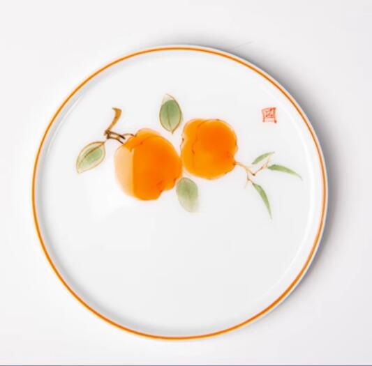 Hand-painted Ceramic Japanese Style Handmade Coasters