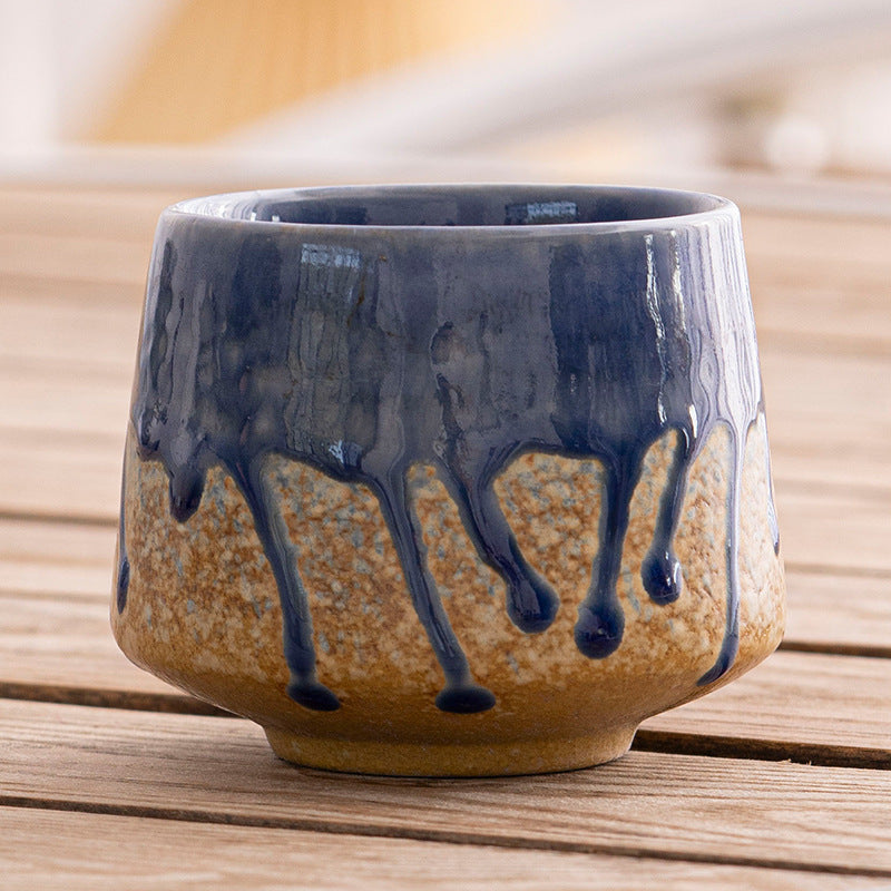 Japanese Style Rough Pottery Antique Tea Cup