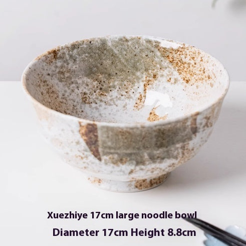 Ceramic Household Lamian Noodles Bowl Antique Tableware Imported From Japan