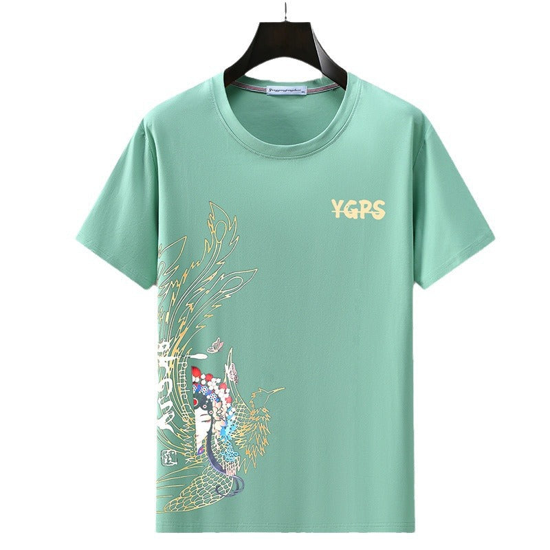 Basic Oversized Loose Tee - Essential Men's Shirt