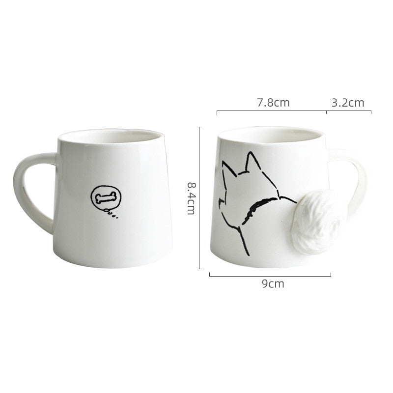 Cat Design Ceramic Mug