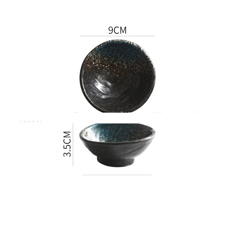 Japanese-style Ceramic Soy Sauce And Vinegar Saucer