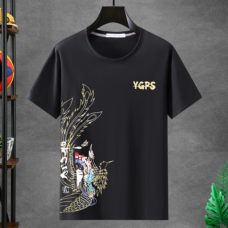 Basic Oversized Loose Tee - Essential Men's Shirt