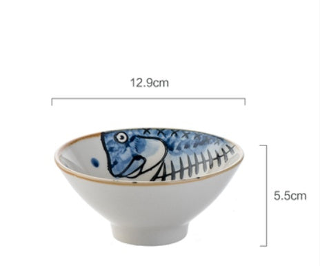 Home Creative Large Japanese Style Ramen Hat Bowl