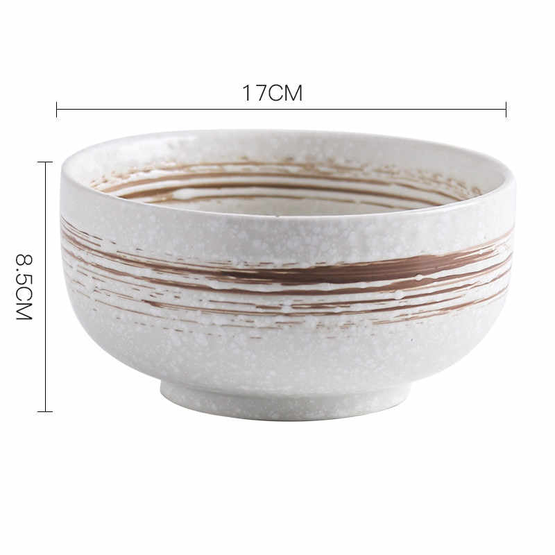 Japanese Style Creative Ceramic Noodle Bowl