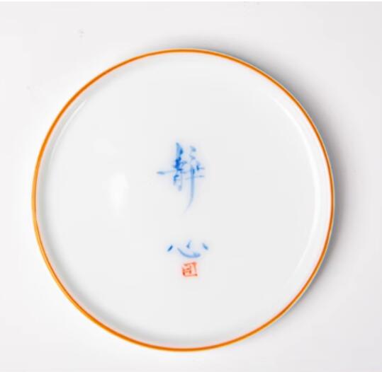 Hand-painted Ceramic Japanese Style Handmade Coasters