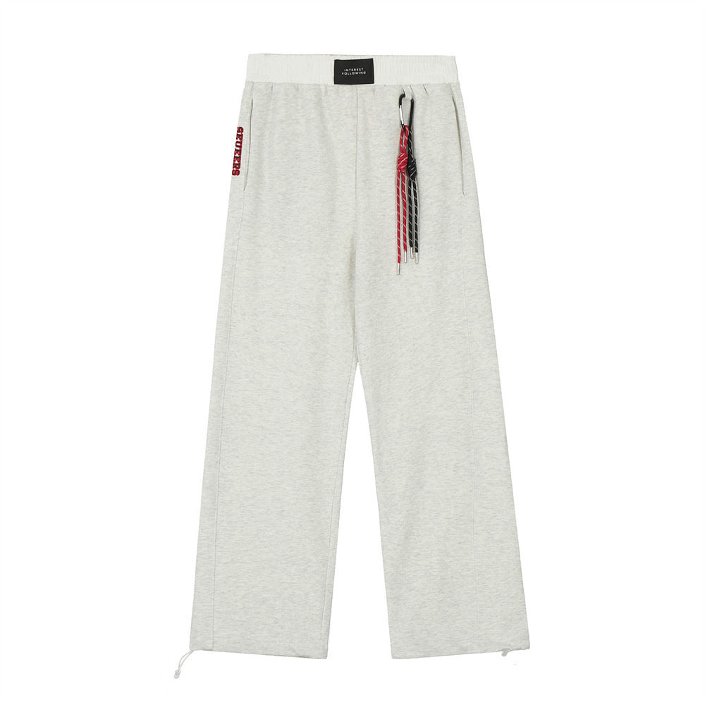 Straight-Leg Sweatpants - Loose Casual Men's