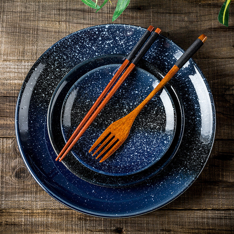 Japanese-style Simple All-match Household Light Plate