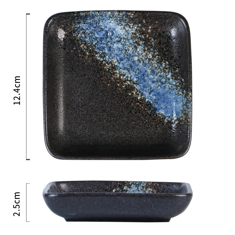 Japanese Style Ceramic Plate Square