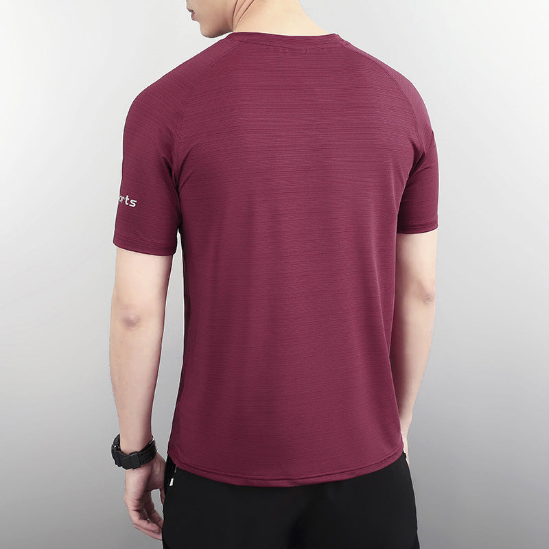 Ice Silk Quick-Dry Tee - Breathable Oversized